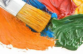 Adult Acrylic Student Work